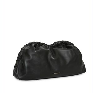 NIB Mansur Gavriel Full-size Black premium leather cloud clutch